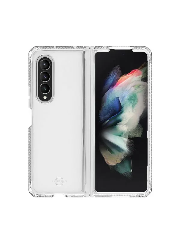 ITSKINS HYBRID CLEAR cover for Samsung Galaxy Z Fold3 5G®. Transparent