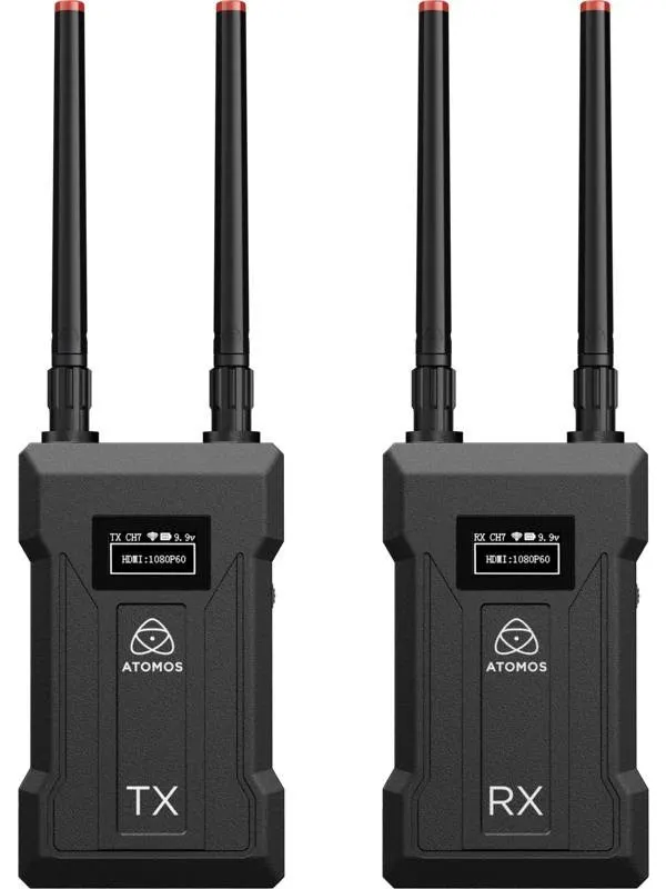 Atomos TX-RX 4K/HD Wireless Video Monitoring Transmitter &amp; Receiver Set