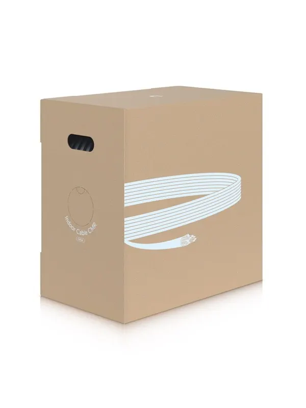 Ubiquiti UniFi Indoor Cable Cat6A CMR 305m - Vit