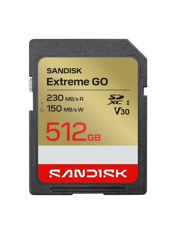 SANDISK Extreme GO SD - 230MB/s - 512GB