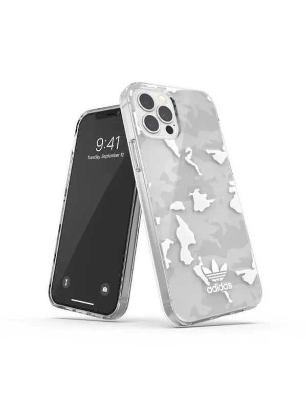 Adidas OR SnapCase Camo Case for iPhone 12 / iPhone 12 Pro - Transparent