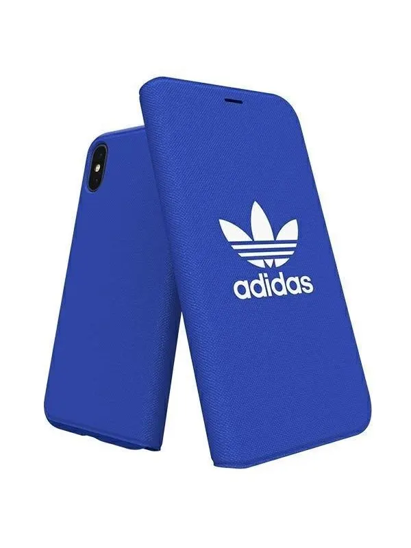 Adidas OR Booklet Case Canvas for iPhone X/Xs - Blue