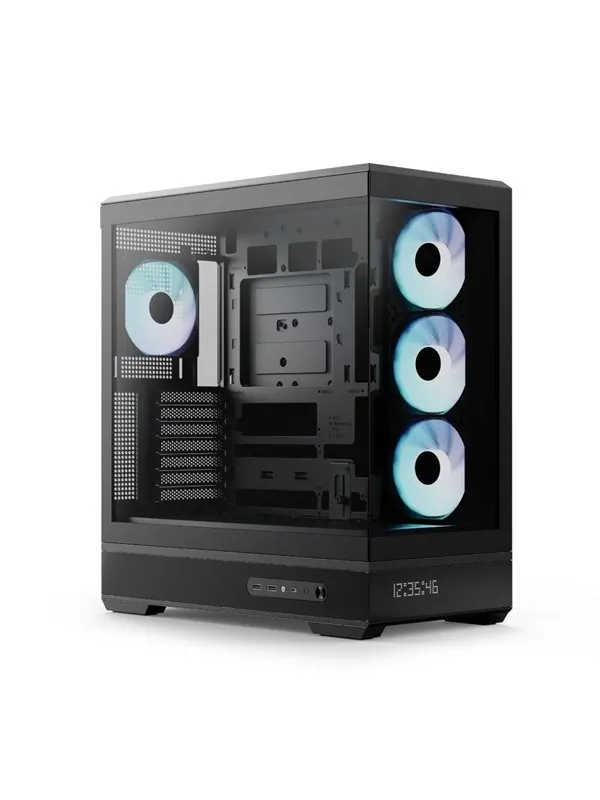 AeroCool P500B Digi - Chassi - Svart