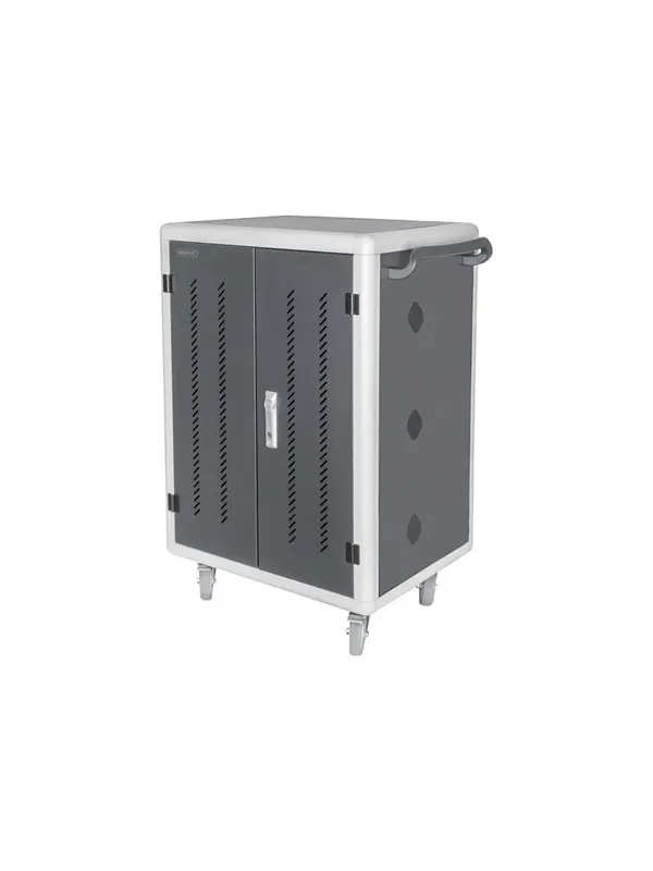 DIGITUS DN-45005 cart - for 30 tablets / notebooks - mobile - black