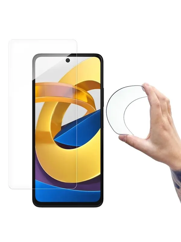 Wozinsky Nano Flexi Hybrid Flexible Glass Film Tempered Glass Xiaomi Redmi Note 11T 5G / Redmi Note 11S 5G / Poco M4 Pro 5G