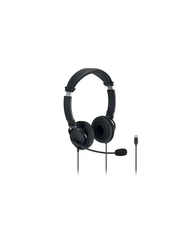 Kensington Classic EQ USB-C® Headset med mikrofon och volymkontroll