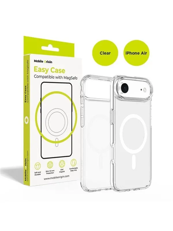 Mobile Origin Hybrid MagSafe Case - clear - iPhone Air