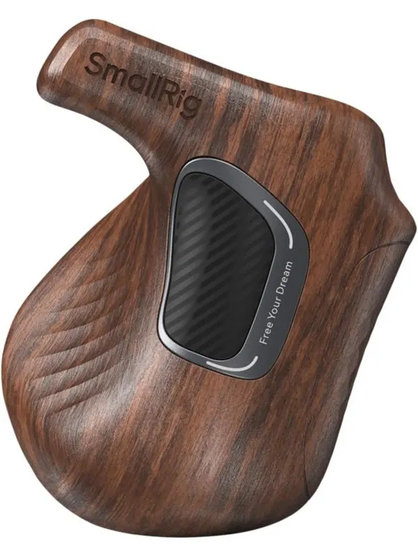 SmallRig 5192 ImageGrip Series Wooden Handle with NATO Clamp (Right Side)