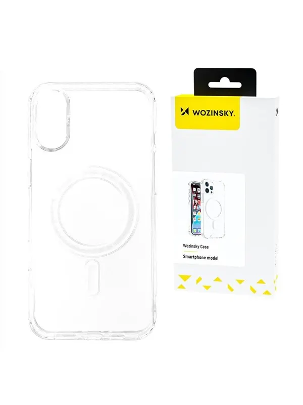 Wozinsky Ultra Clear MagSafe Case for Samsung Galaxy S24 FE - Transparent