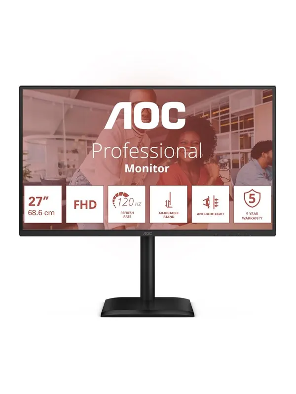 27" AOC 27E4U - 1920x1080 (FHD) - 120Hz - IPS