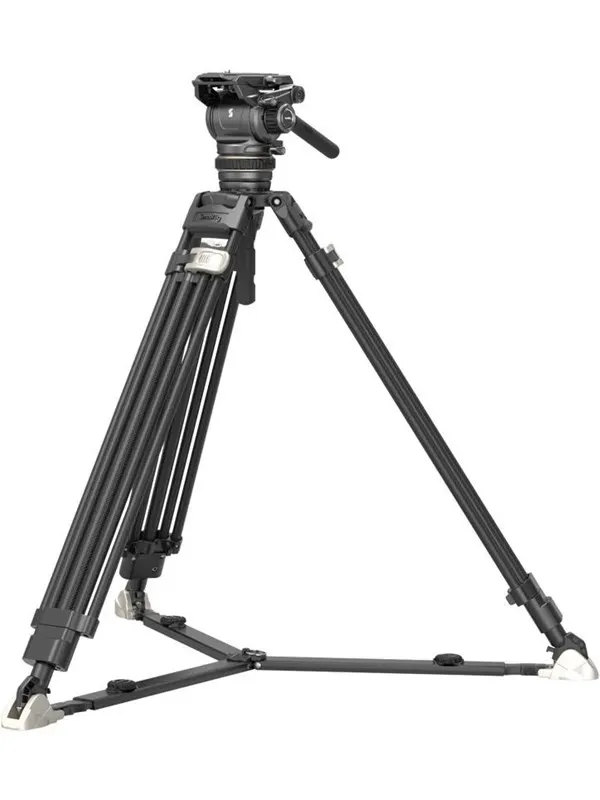 SmallRig 4463 Heavy-Duty Carbon Fiber Tripod Kit AD-120