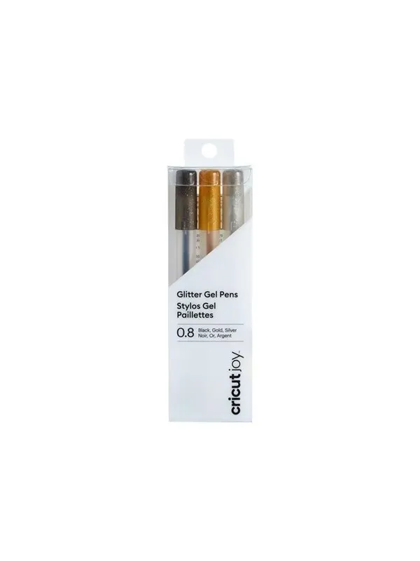 Cricut Joy - rollerball pen - glitter gold glitter silver glitter black (pack of 3)