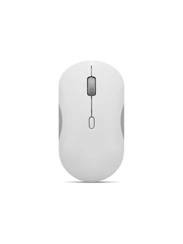 Lenovo 350 - mouse - Bluetooth 5.3 - cloud grey - Mouse - Optic - 6 knappar - Grå