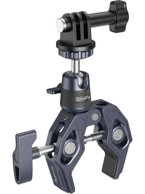SmallRig 4102 Super Clamp with 360 Ballhead Mount for Action Cameras