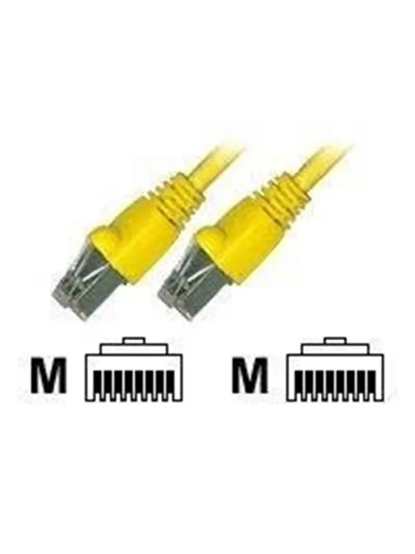 EFB NORDIC EFB-Elektronik ECOLAN patch cable - 25 m - yellow - Gul - 25m