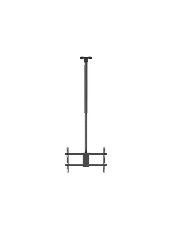 Deltaco Office mounting kit - telescopic - for flat panel - 1090-1690 mm 60 kg - black - Max 60 kg - recommended for 86"
