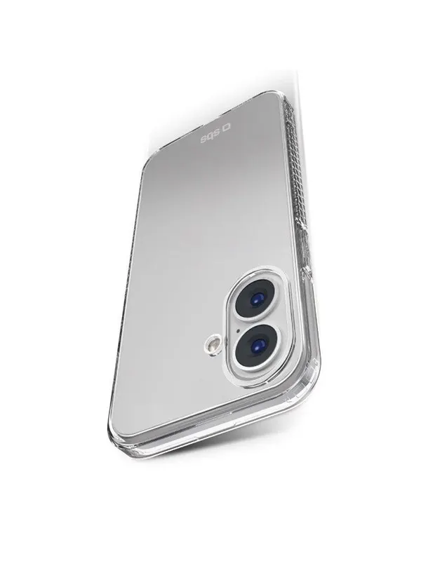 SBS Extreme X2 Cover för iPhone 16 - Transparent