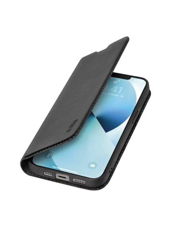 SBS Novelty Book Wallet Lite Case för iPhone 14 / 13® - Svart