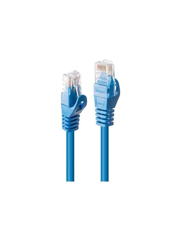 Lindy Basic patch cable - 5 m - blue - Blå - 5m