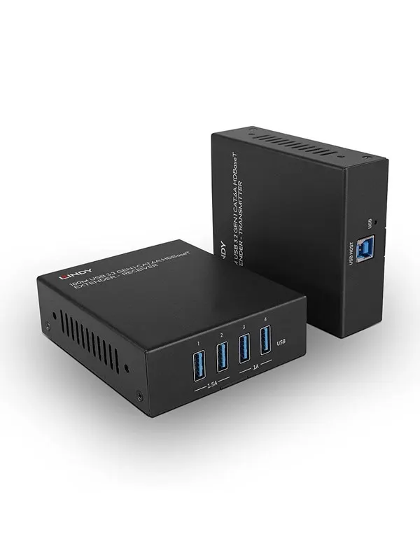 Lindy 100m USB 3.2 Gen 1 Cat.6A HDBaseT Extender