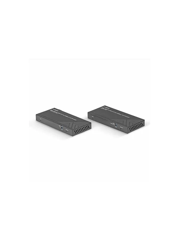 Lindy 150m Cat.6 HDMI 4K60 USB 2.0 &amp; IR HDBaseT KVM Extender