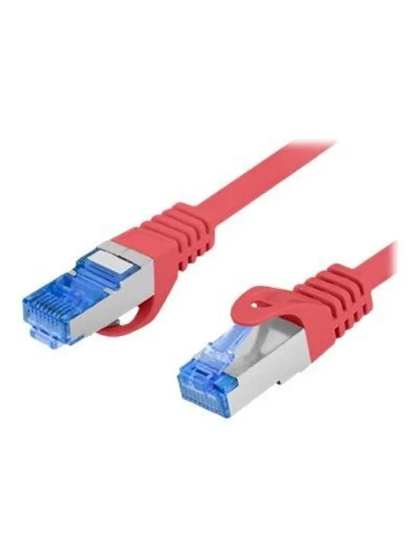 Lanberg patch cable - 1 m - red RAL 3017 - Röd - 1m