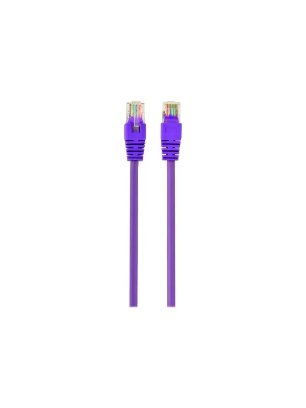 Gembird patch cable - 25 cm - purple - Lila - 0.25m