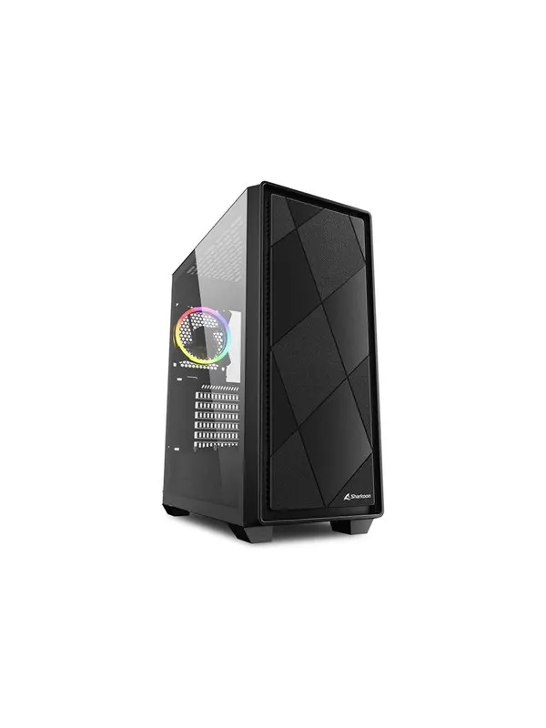 Sharkoon VS8 RGB - ATX case - Chassi - Tower - Svart