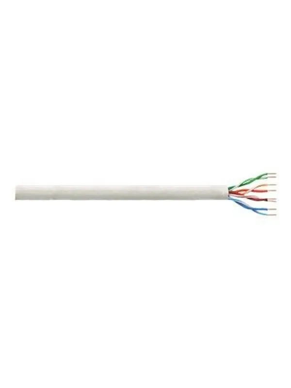 LogiLink bulk cable - 100 m - light grey - Grå - 100m