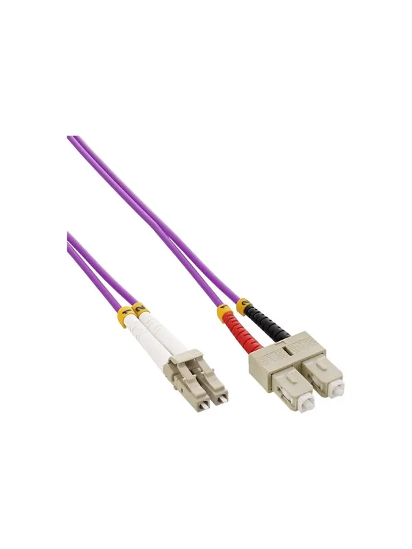 InLine patch cable - 5 m - 5 m - purple - Lila - 5m