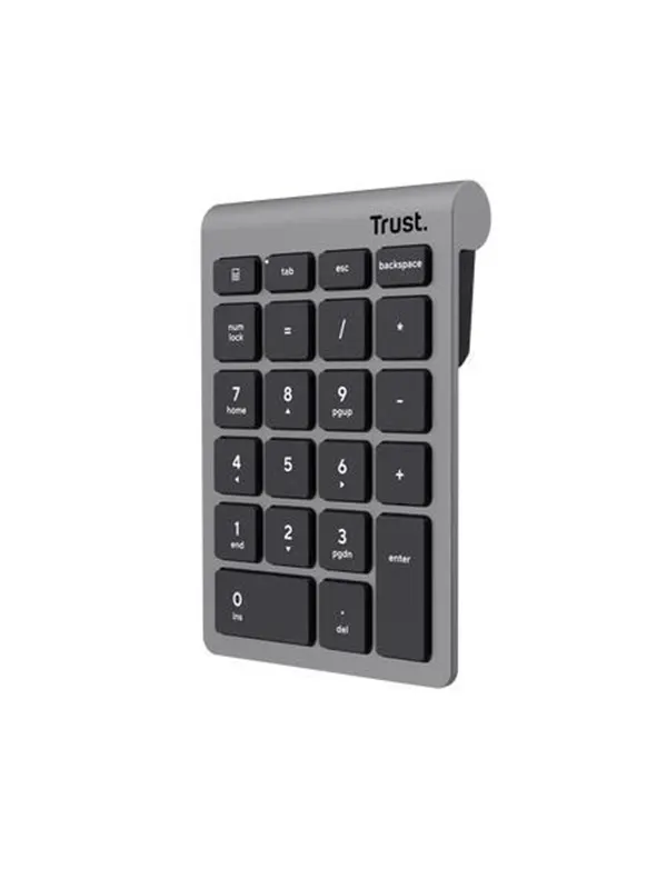 Trust Xalas numeric keypad - Numpad - Grå