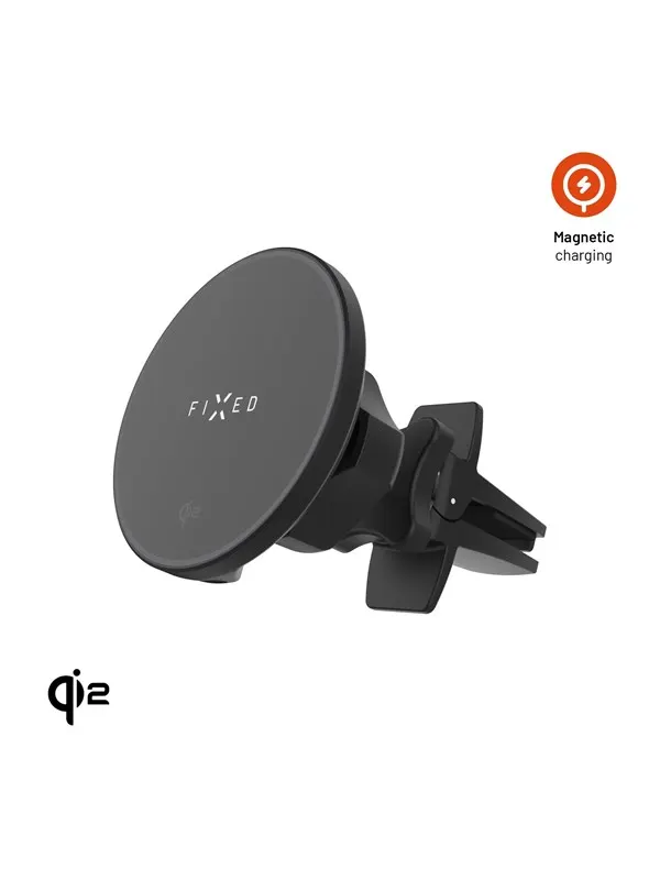 FIXED MagRound2 15W Airvent Car Mount Black