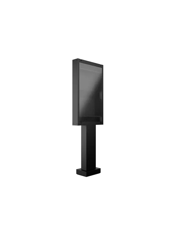 Multibrackets M Totem Pro Series stand - for LCD display - black RAL 9005 - Max 63 kg - recommended for 55"