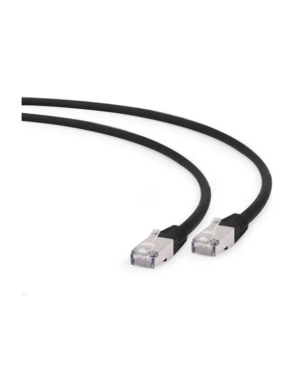 Gembird Cablexpert patch cable - 25 cm - black - Svart - 0.25m
