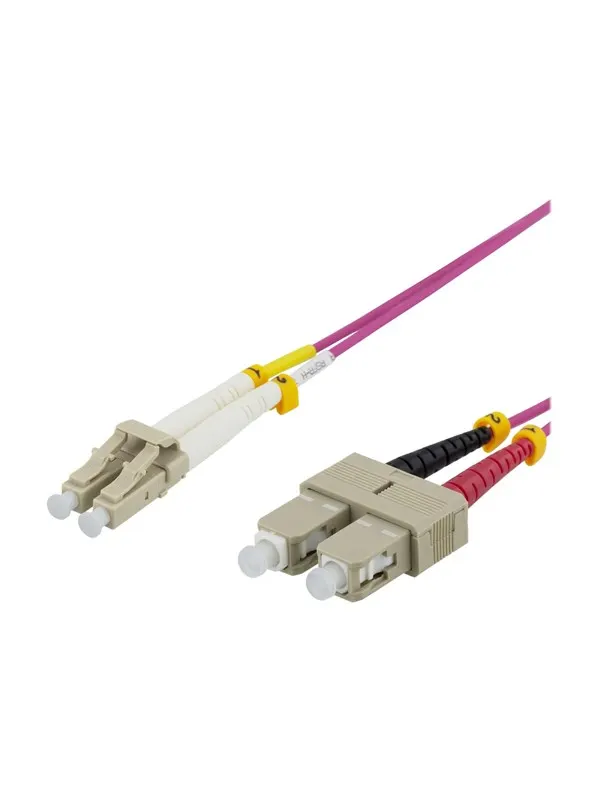Deltaco LCSC-705 - patch cable - 5 m - pink - Rosa - 5m