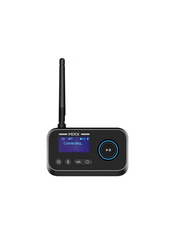 Mixx Audio StreamQ - headphones with mic - with StreamPort Audio Transmitter