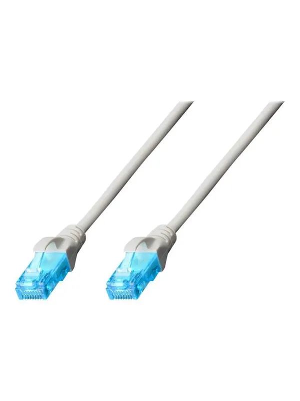 DIGITUS patch cable - 30 m - grey - Grå - 30m