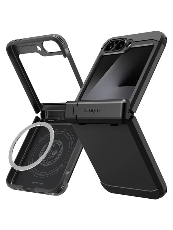 Spigen Tough Armor Pro MagSafe - black - Samsung Galaxy Z Flip7 FE/Flip 6