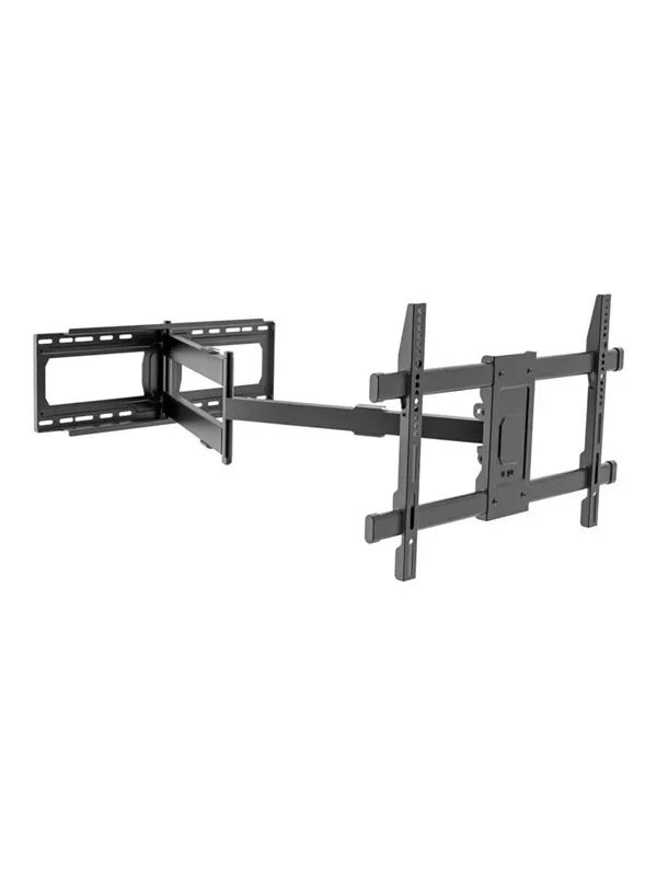 TECHLY mounting kit - full-motion - for flat panel - extra long - black - Max 70 kg - recommended for 80"