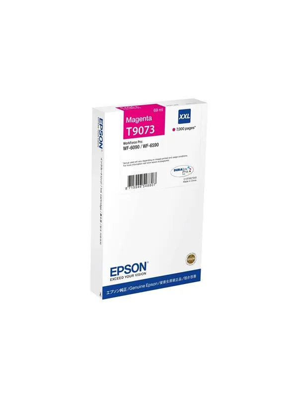 Epson T9073 - XXL size - magenta - original - ink cartridge