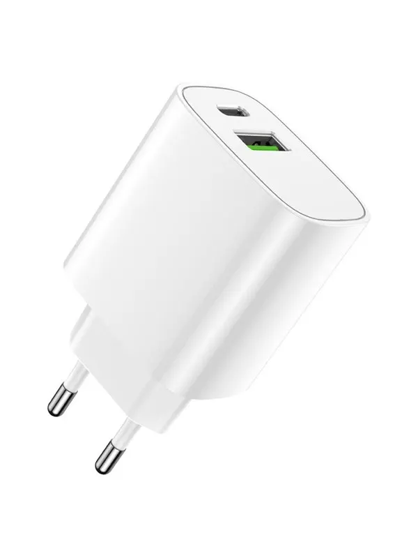 Forever 20W USB-C PD &amp; QC Wall Charger White