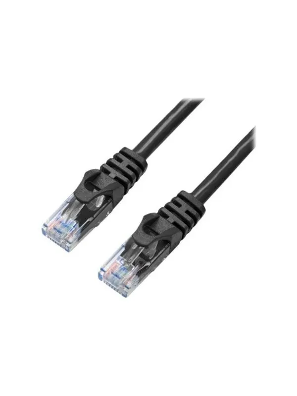 X-SHIELD network cable - 50 cm - black - Svart - 0.5m
