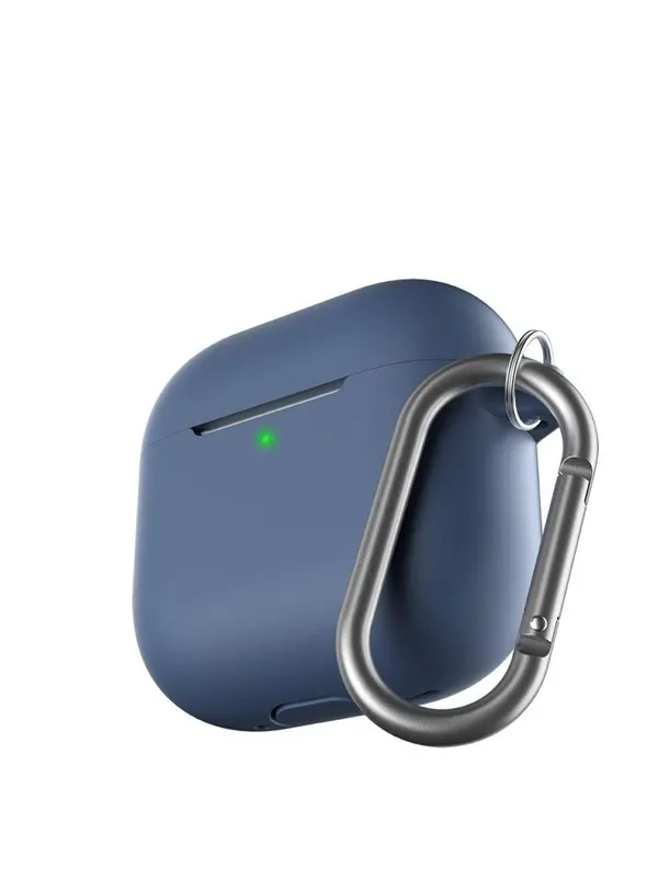KeyBudz Elevate Series Keychain for Airpods 4th gen - Cobalt Blue