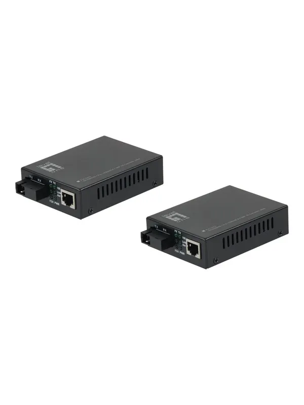 LevelOne FVT-2202 - fibre media converter - 10Mb LAN 100Mb LAN