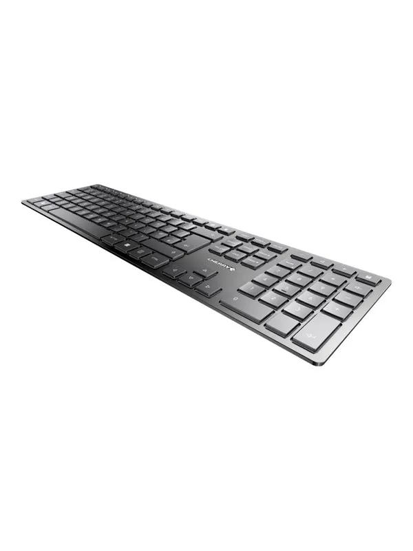 Cherry KW 9100 SLIM - Tangentbord - Tjeckiska/slovenska - Silver