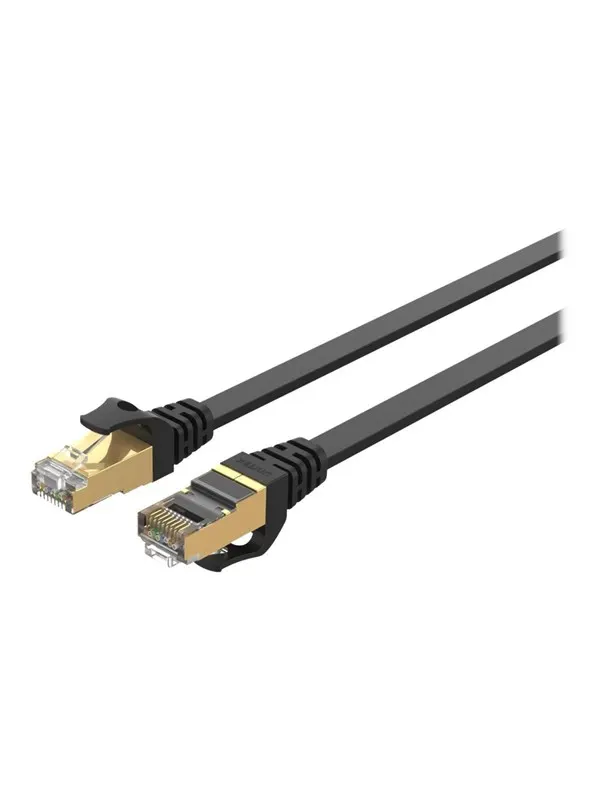 Unitek C1897BK Series patch cable - 5 m - black - Svart - 5m