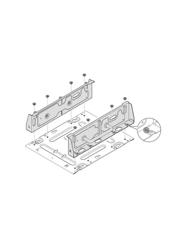 Lenovo - server mounting bracket (horizontal / vertical)