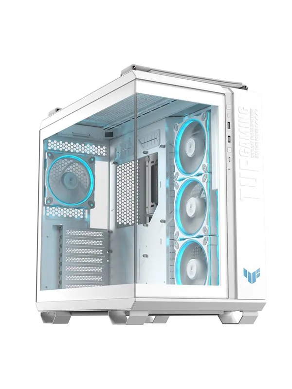 ASUS TUF Gaming GT502 Horizon - Chassi - Tower - Vit