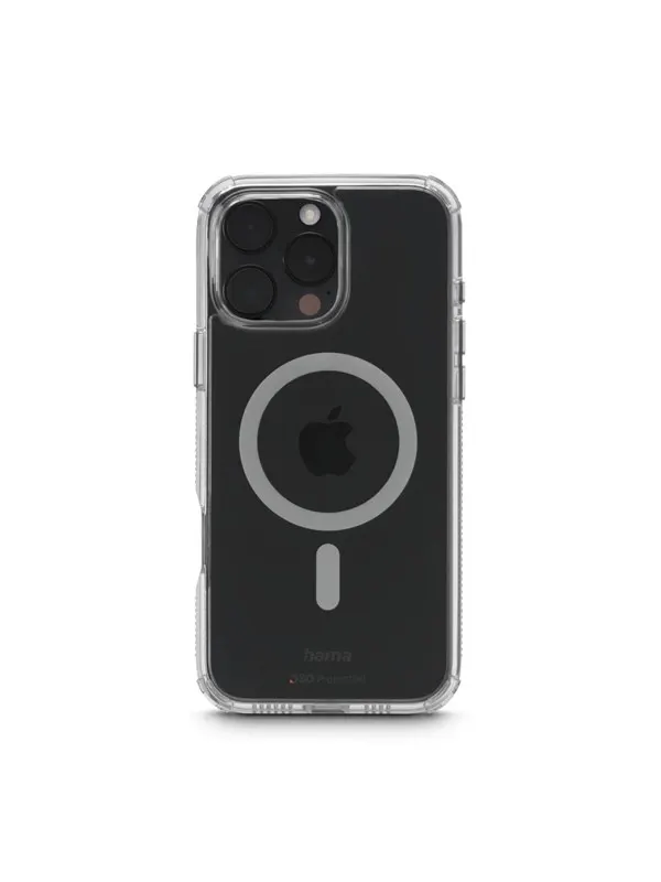 Hama Glass Protector Extreme Protect Iphone 16 Pro Max MagCase Transparent