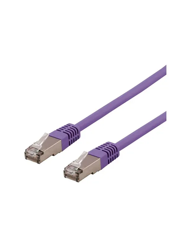 Deltaco patch cable - 1.5 m - purple - Lila - 1m